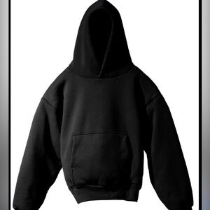 Yzy Yeezy happy black hoodie
